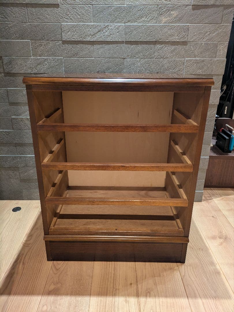 【カリモク】4段チェスト 木製 タンス 箪笥 クラシック アンティーク調