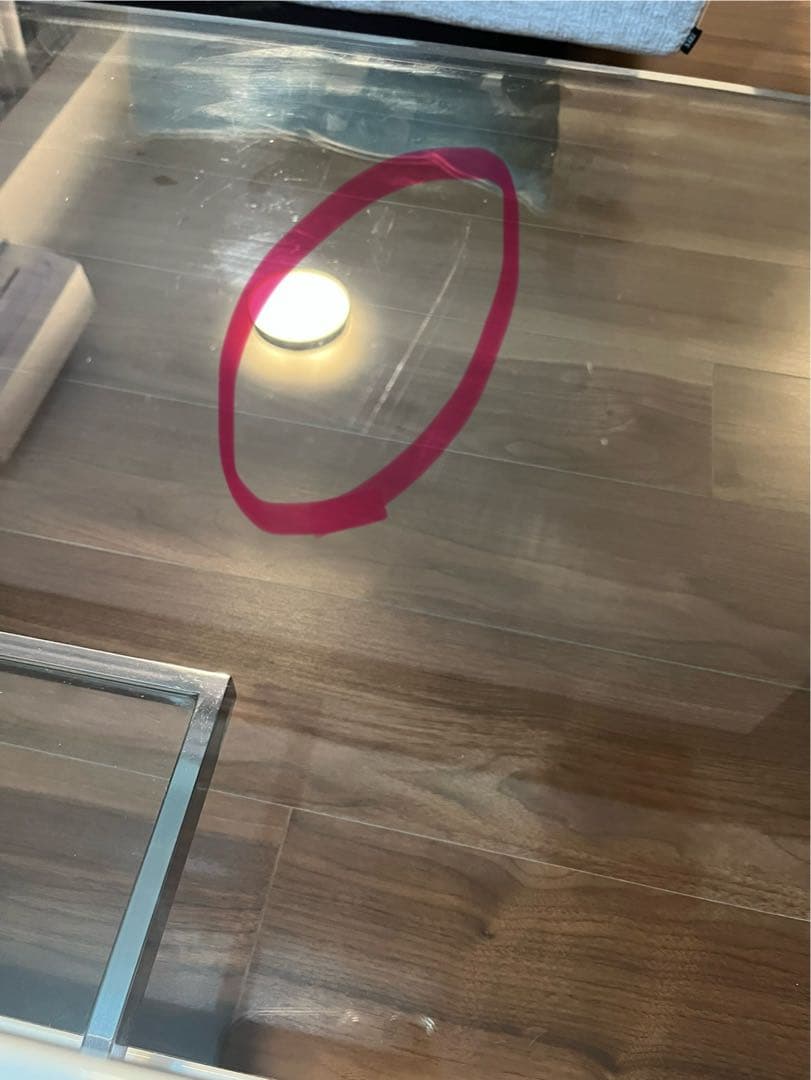 IDC大塚家具 アルテジャパン ガラス センター テーブル ホワイトYG-63