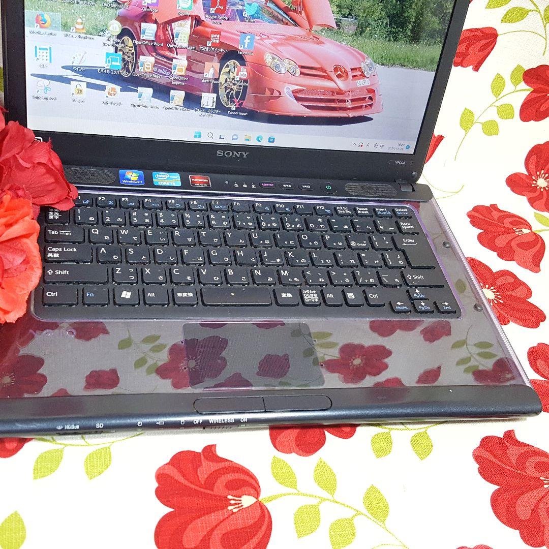 ★小型SONY★新Windows11★新品SSD256G★高速メモリ8G★