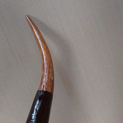 鹿の角入り鮎、サツキマスの「たも」