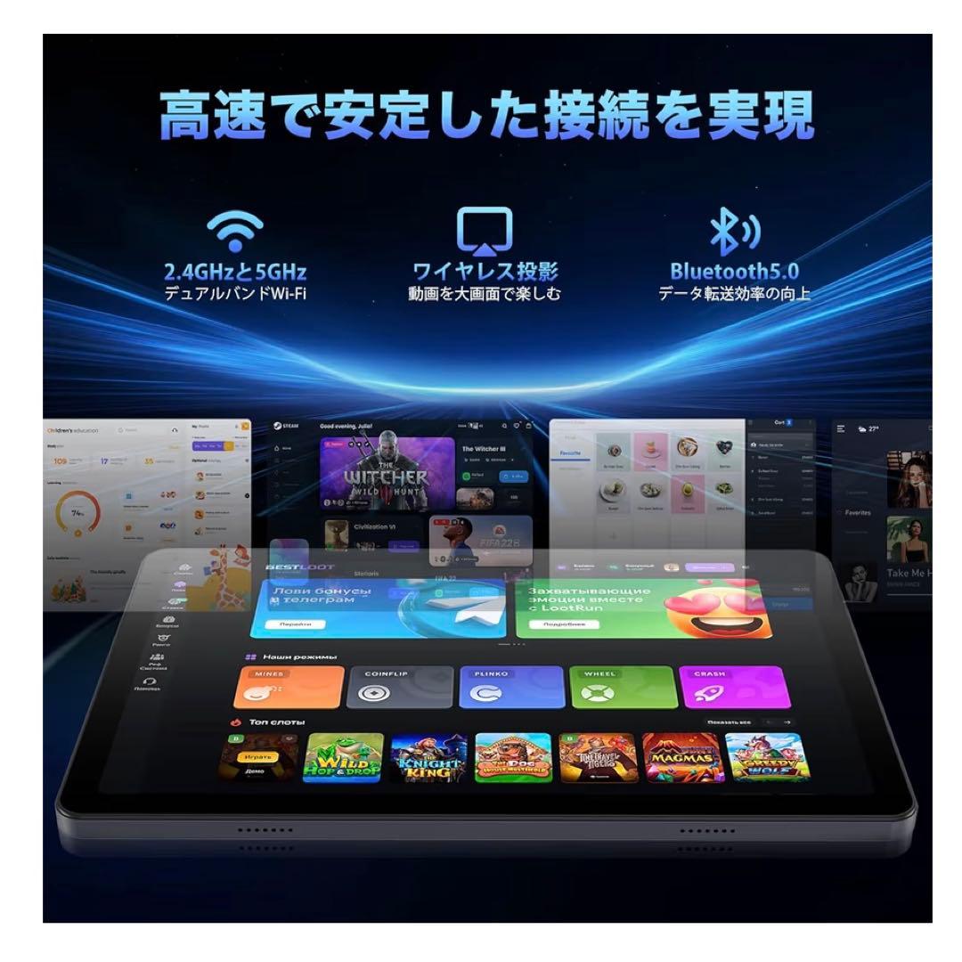 Android15 タブレット 10インチ wi-fi Tabtop A60