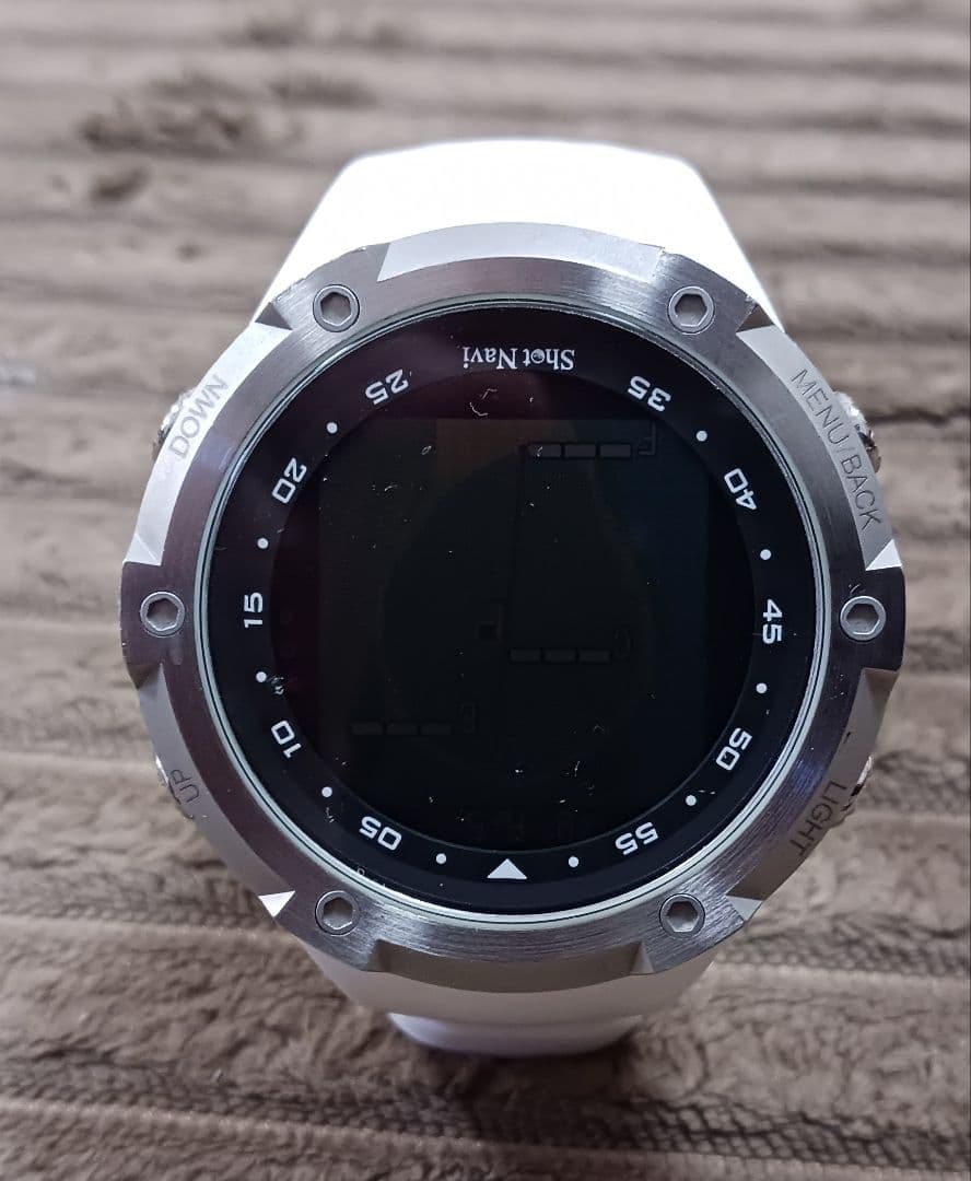 Shot Navi W1 Evolve ゴルフ GPS ウォッチ ホワイト