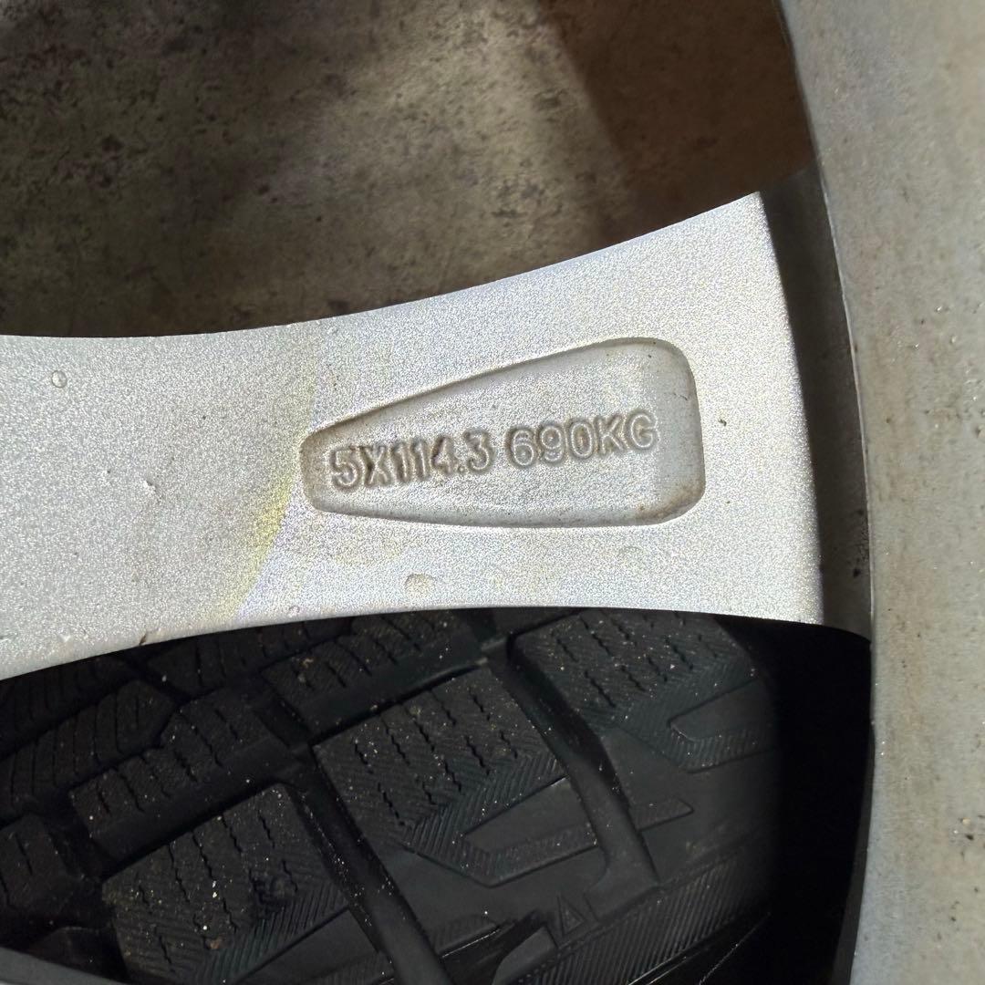 送料込み！ 80ハリアー 225/60R18スタッドレス ヨコハマ アイスガード