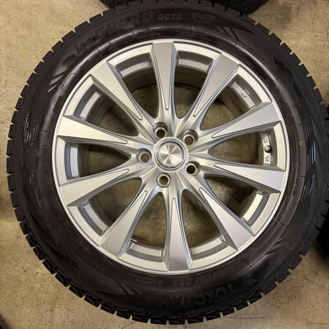 送料込み！ 80ハリアー 225/60R18スタッドレス ヨコハマ アイスガード