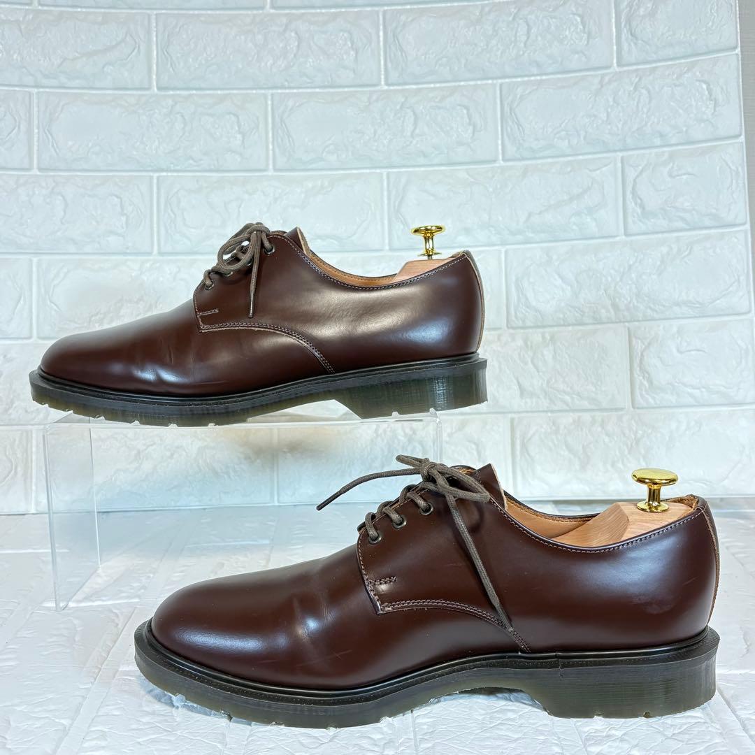 SOLOVAIRソロヴェアー ダークブラウン レザー ドレスシューズ 26cm