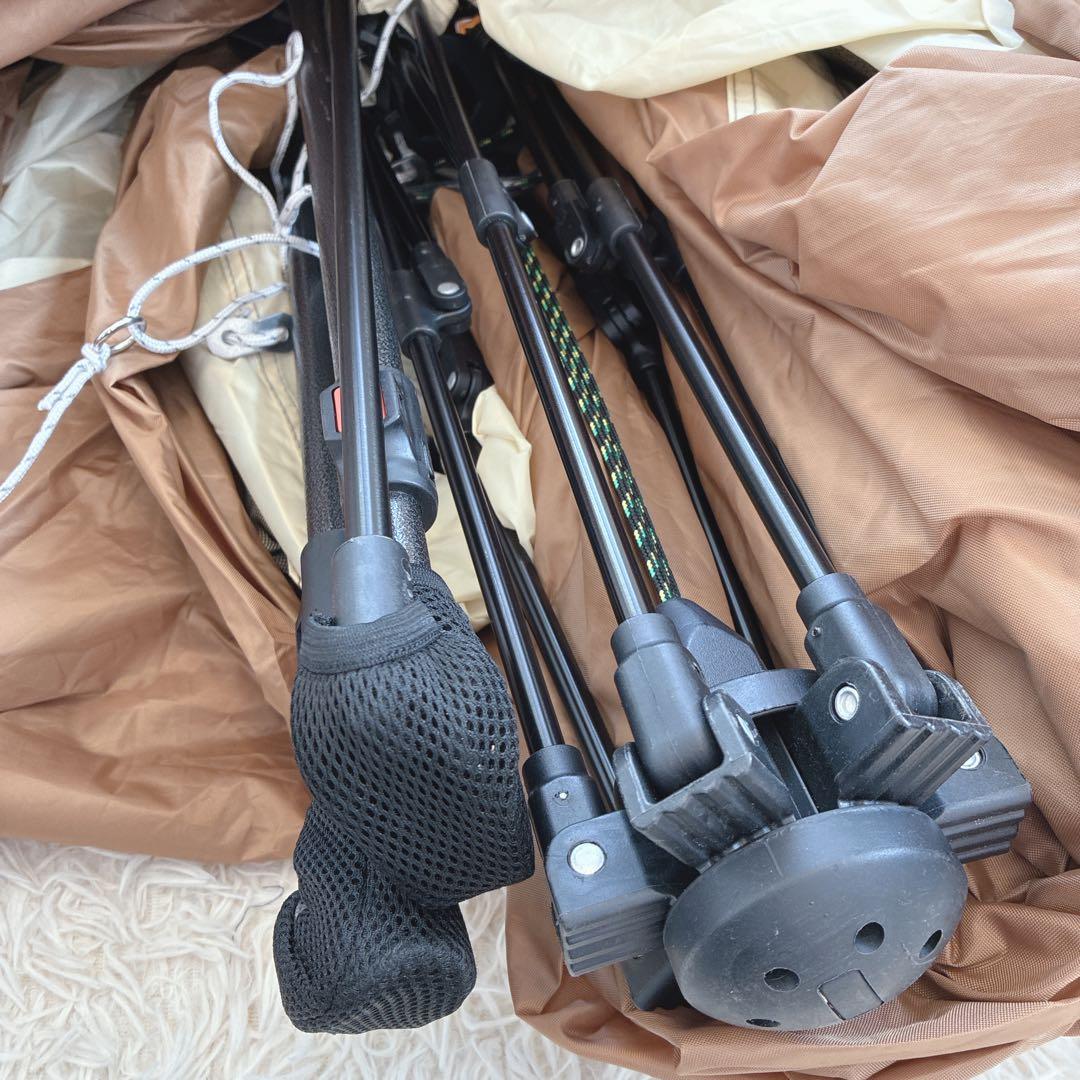 【美品】DOD キノコテント T4-610-RD レッド　大人気テント