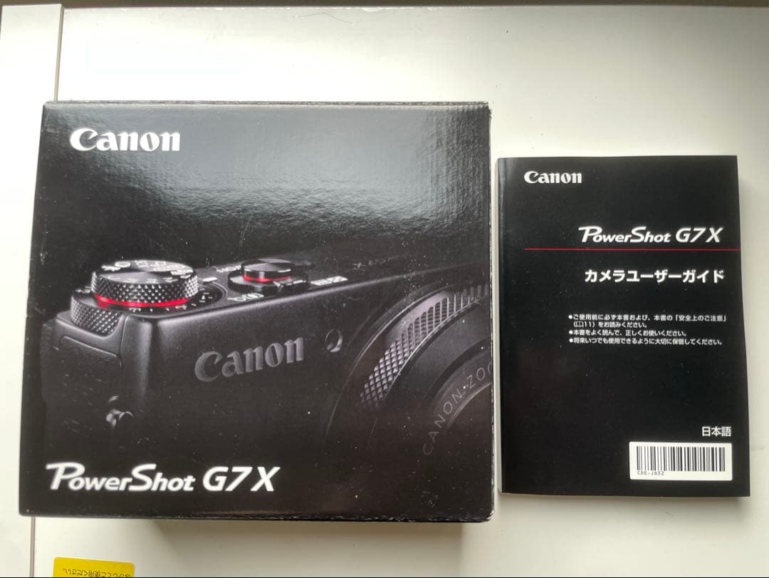 Canon PowerShot G7 X 本体と付属品（ソフトケース付き）