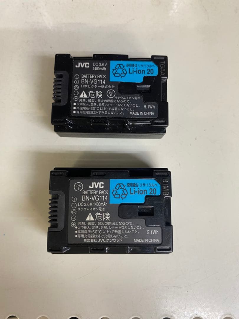 動作確認済★JVC Everio エブリオ GZ-HM460-R⭐︎バッテリー4個