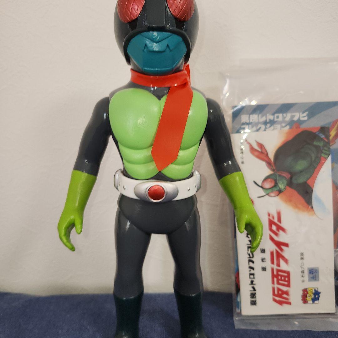 東映レトロソフビコレクション　原作版　仮面ライダー　面取れ　早い者勝ち