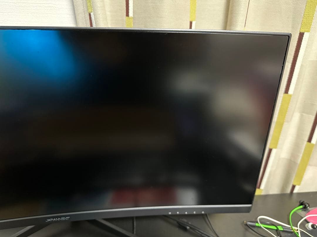 【ジャンク品】JAPANNET 湾曲モニター 大型