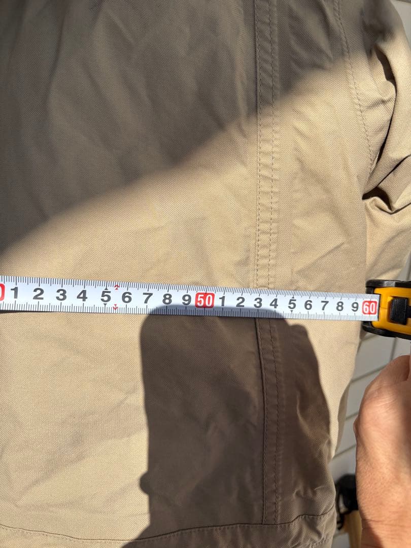 THE NORTH FACE ベージュダウンジャケット