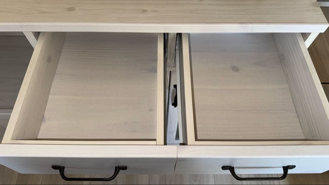 【SESAME】食器棚 レンジ台 キッチンカウンター LUK80-120L