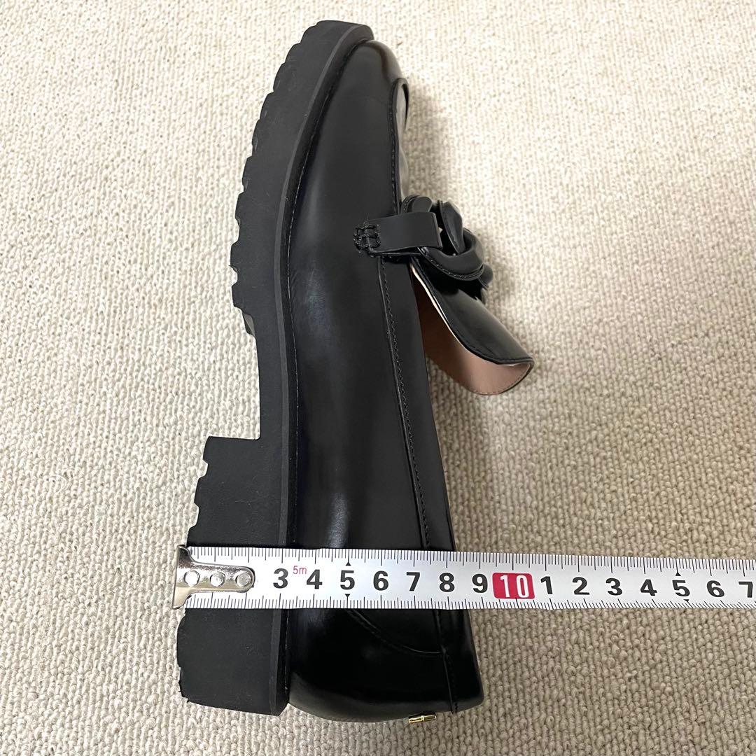 コールハーン　COLE HAAN ジュネーブチェーンローファー　黒　25cm