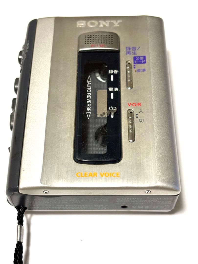2点セットSONY カセットレコーダー TCM-500 整備品②