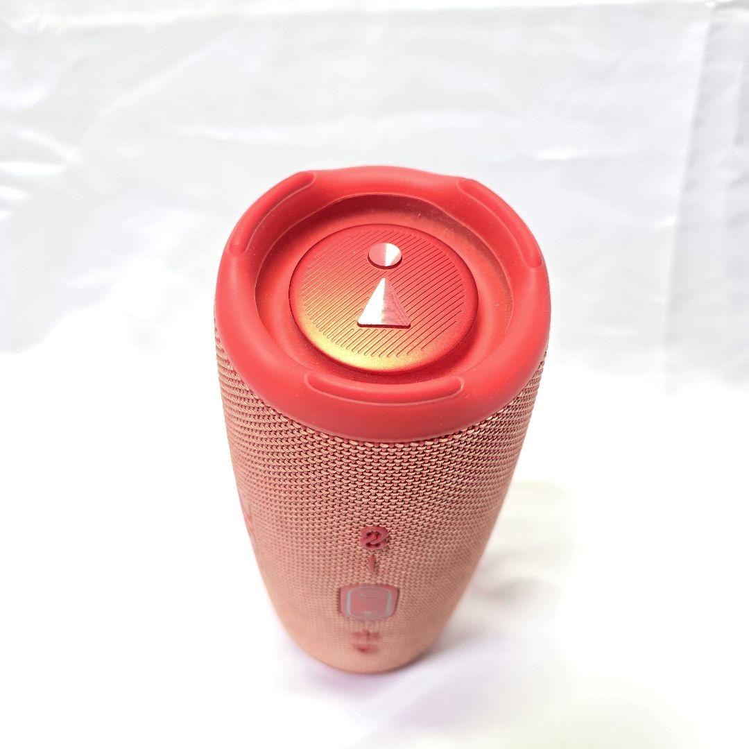【美品】JBL CHARGE5 レッド　ワイヤレススピーカー　充電ケーブル付属