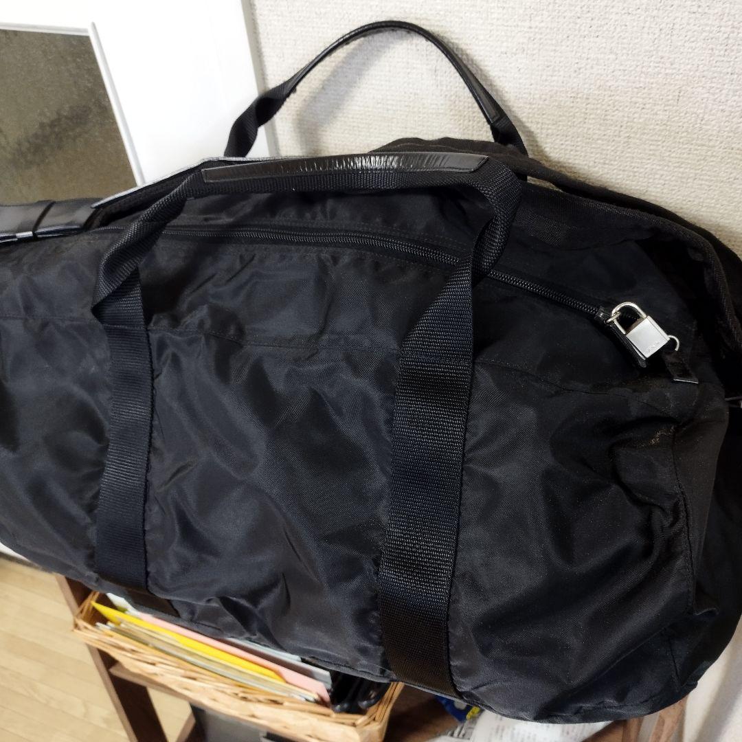 PRADA プラダ　ナイロンボストンバッグ　黒