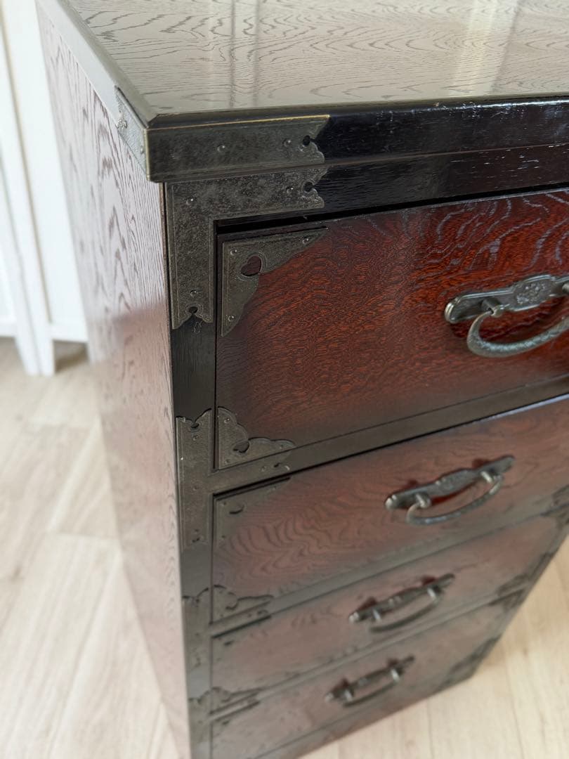 専用出品 筑後民芸家具 時代箪笥 民芸箪笥 収納家具 整理箪笥　装飾金具