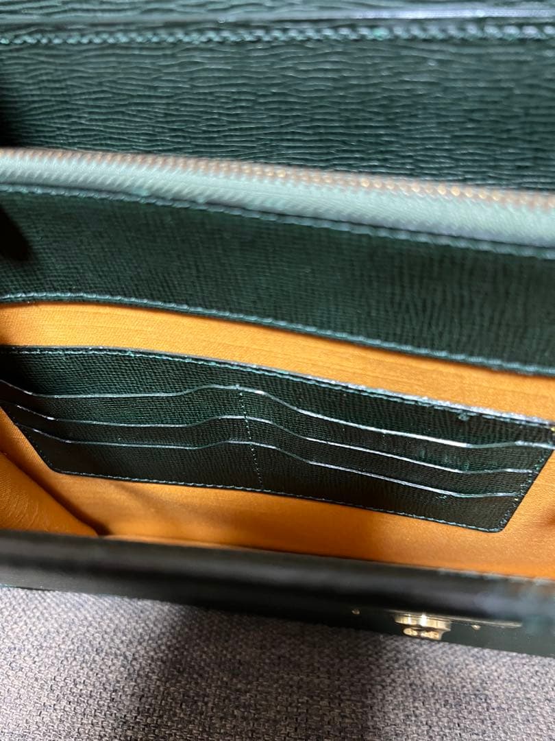 SOMES SADDLE ソメスサドル 本革 ビジネスバッグ ダークグリーン