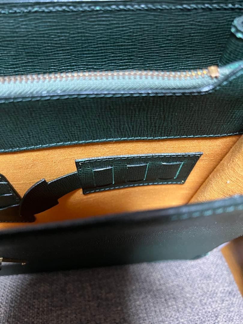 SOMES SADDLE ソメスサドル 本革 ビジネスバッグ ダークグリーン