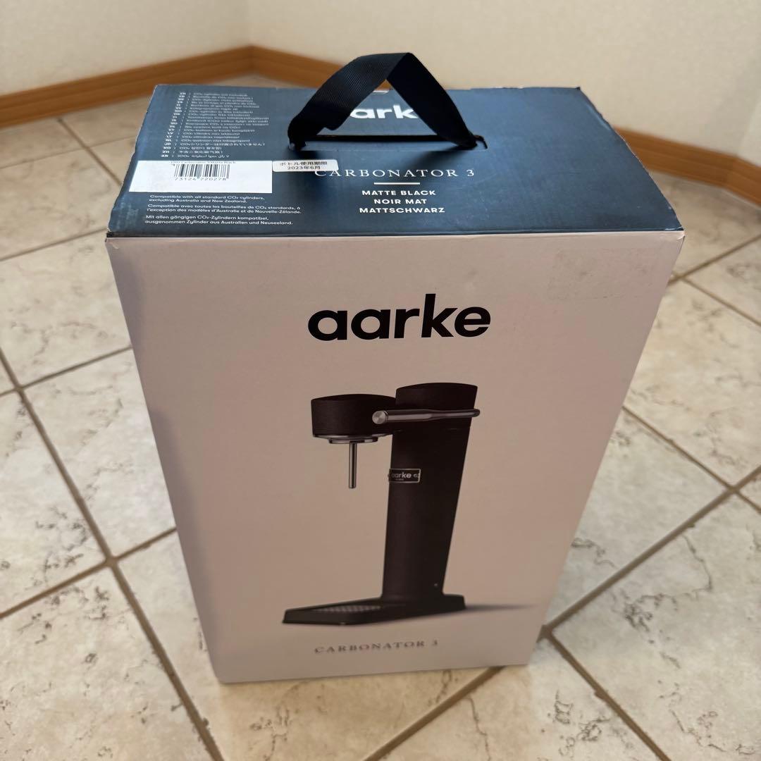 断捨離、aarke Carbonator 3 炭酸メーカー