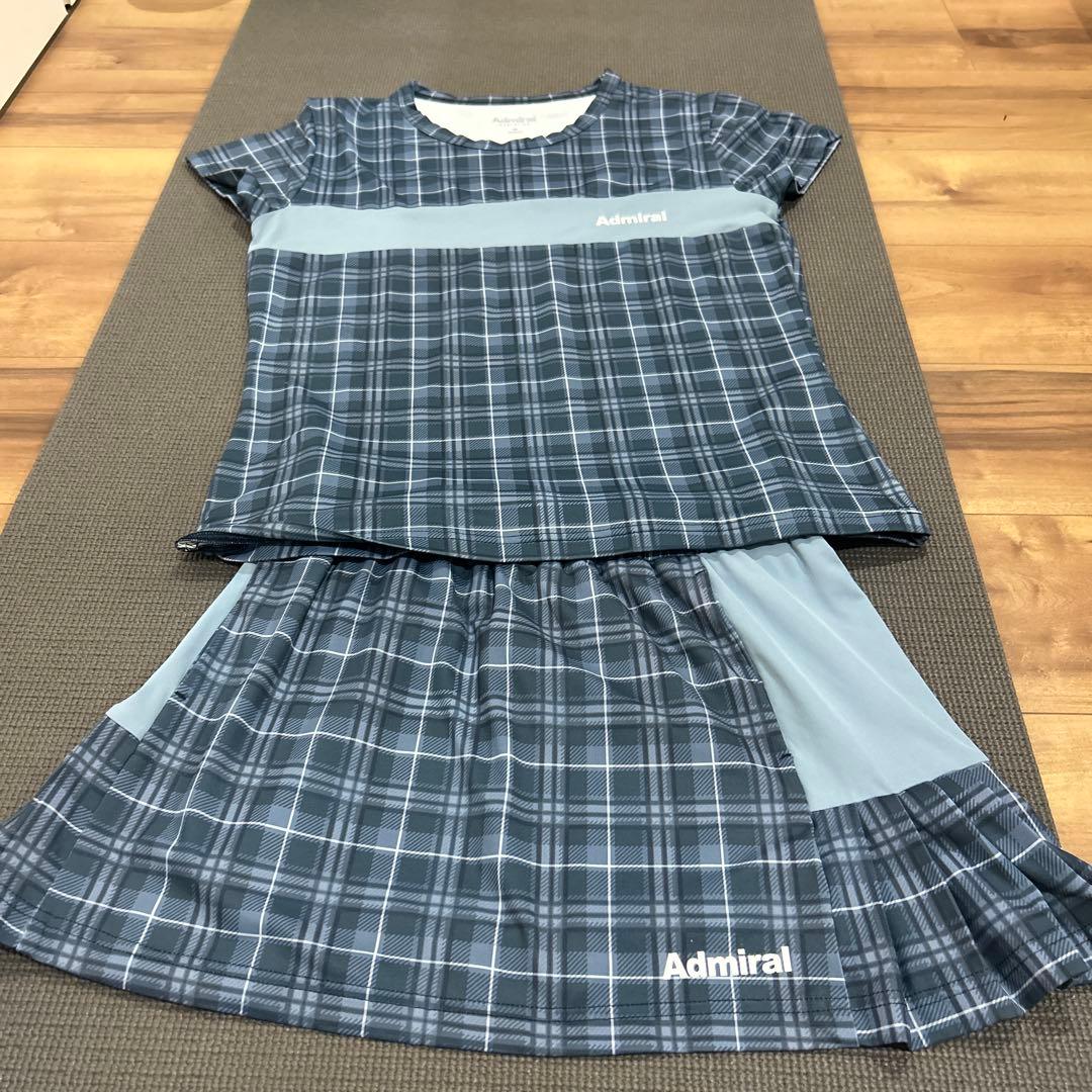 ⭐️凛さま⭐️Admiral テニスウェア セットアップ チェック柄Mサイズ