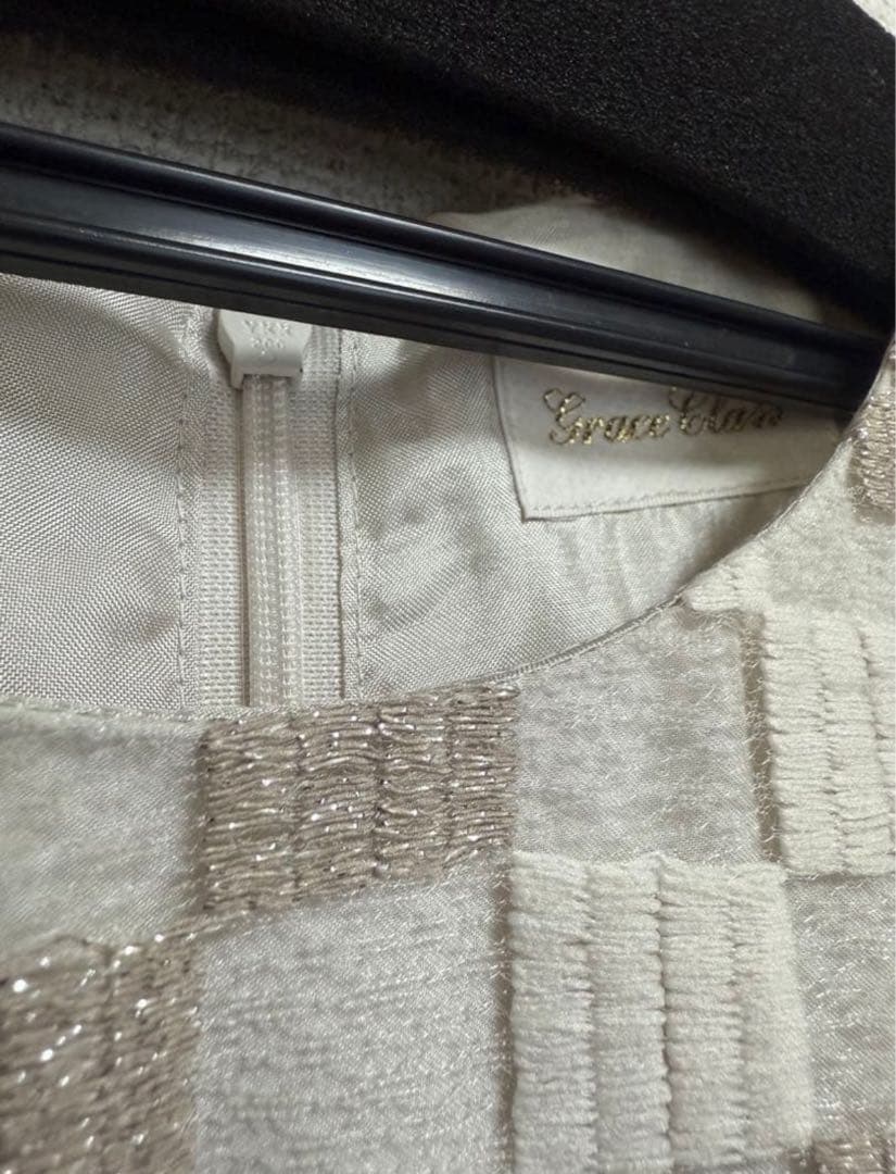 ★グレースクラス★オールシーズン★キカ刺繍ワンピース米倉涼子さん