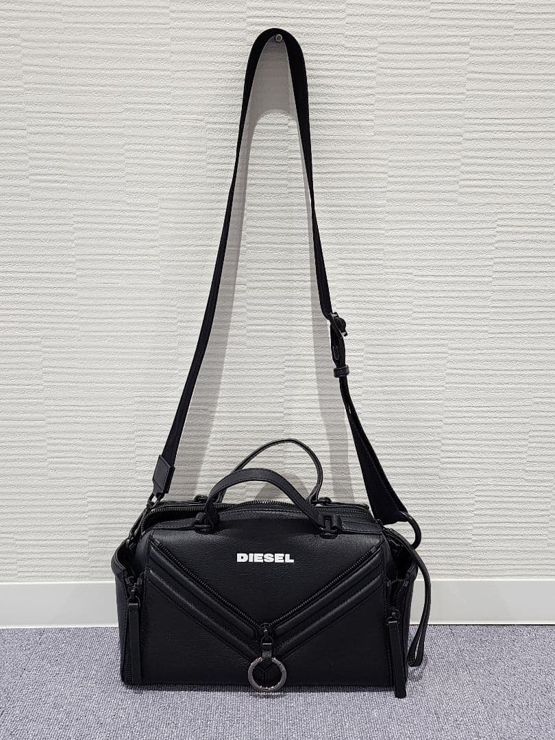 【美品】DIESELディーゼル 2way ショルダーバッグ ユニセックス