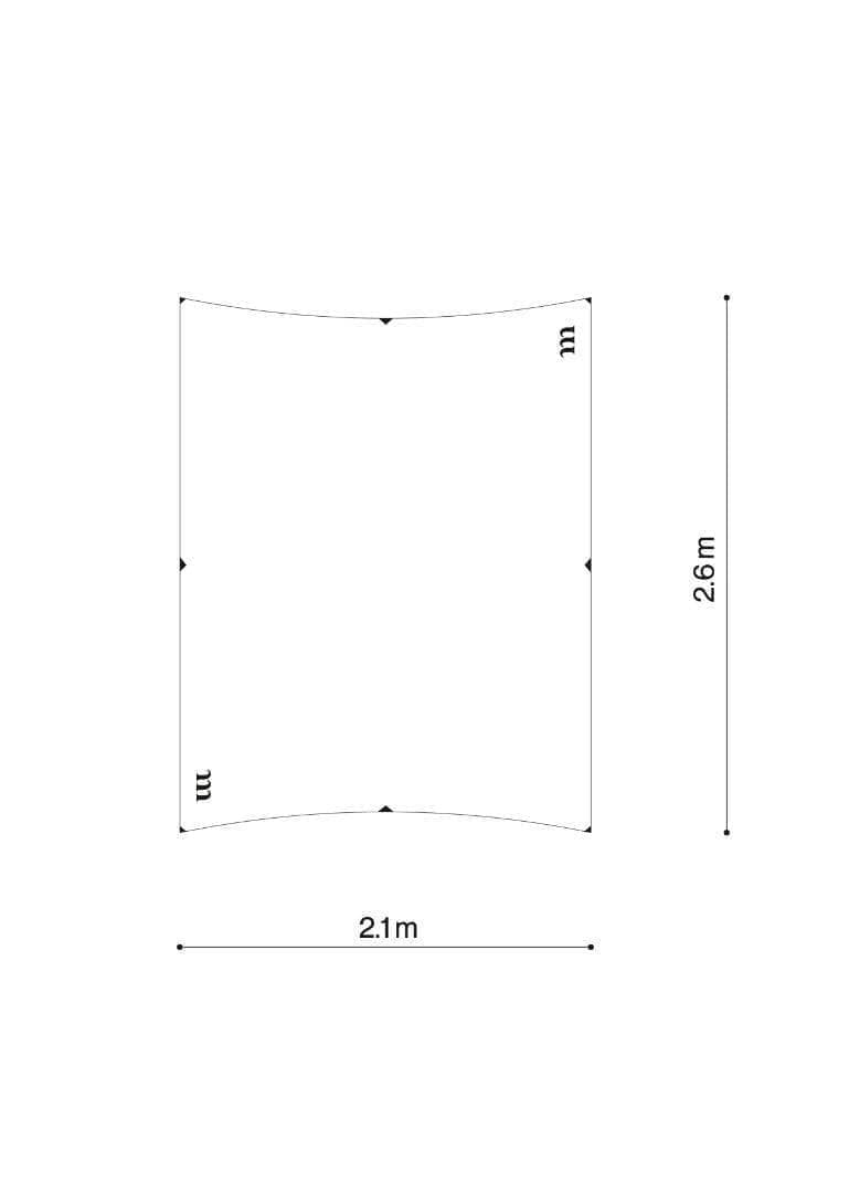 muraco タープ RAPIDE TARP グレー