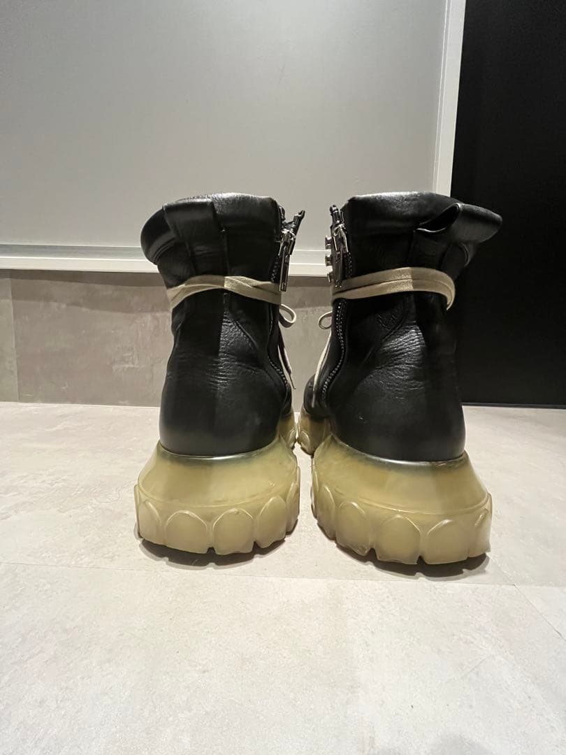 靴 Rick Owens Bozo Tractor Lace-Up Boots