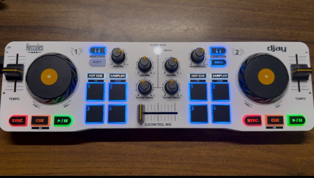 しゅんたろ　Hercules DJControl Mix