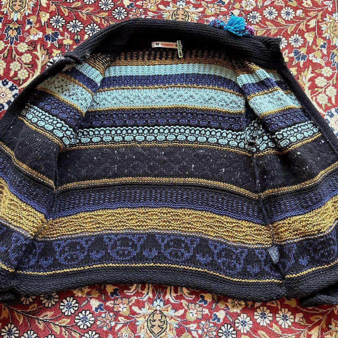 【極美品】アルベロベロ　ざっくりニット　カーディガン　ブタさん