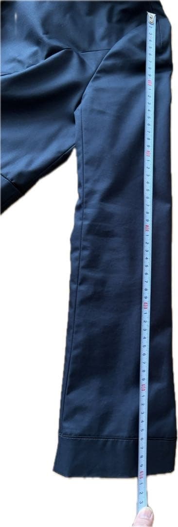 【TOCCA】フード付きネイビー モッズコート（ライナー付き）４