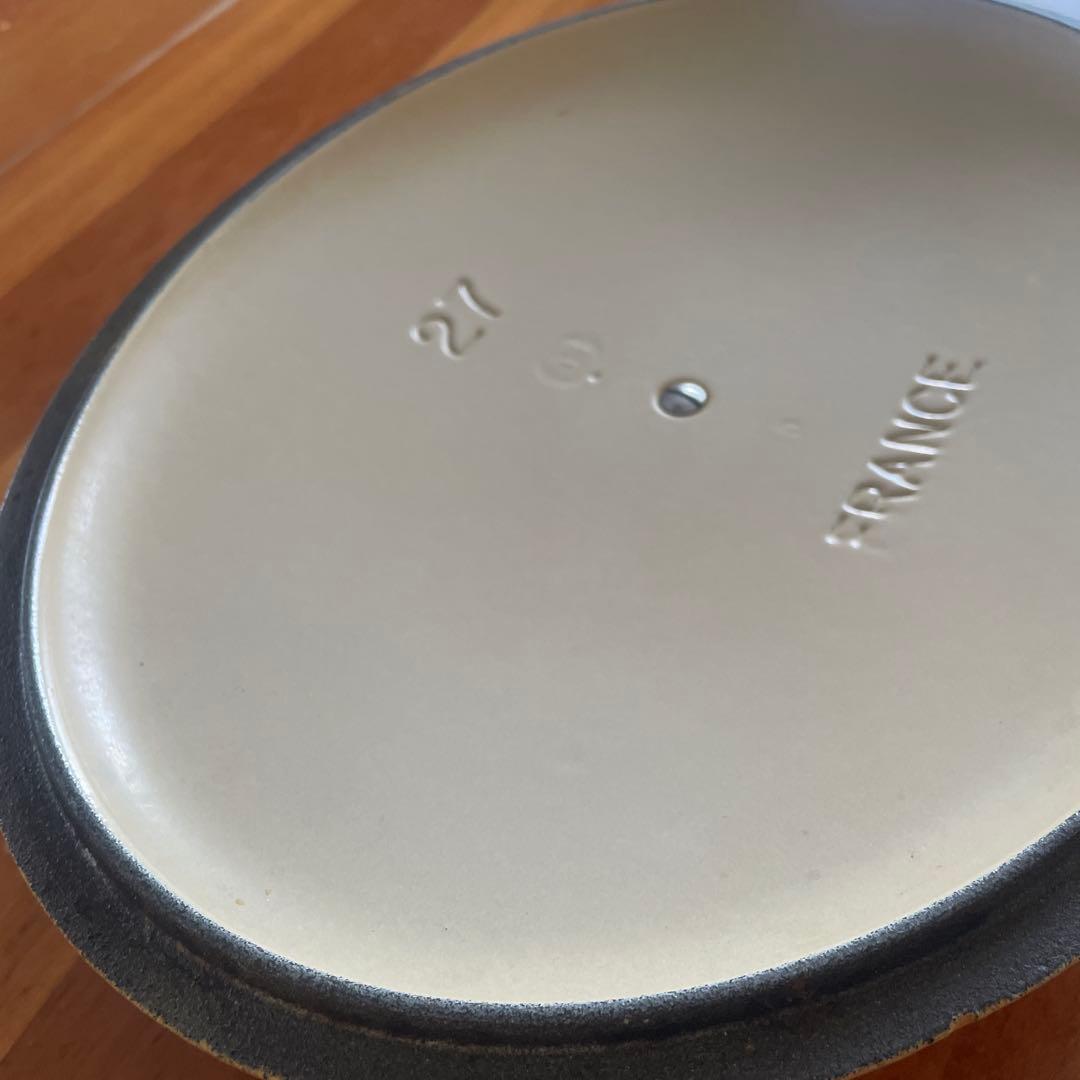 LE CREUSET ◾️ル・クルーゼ◾️両手鍋 イエロー ココットオーバル　27㎝