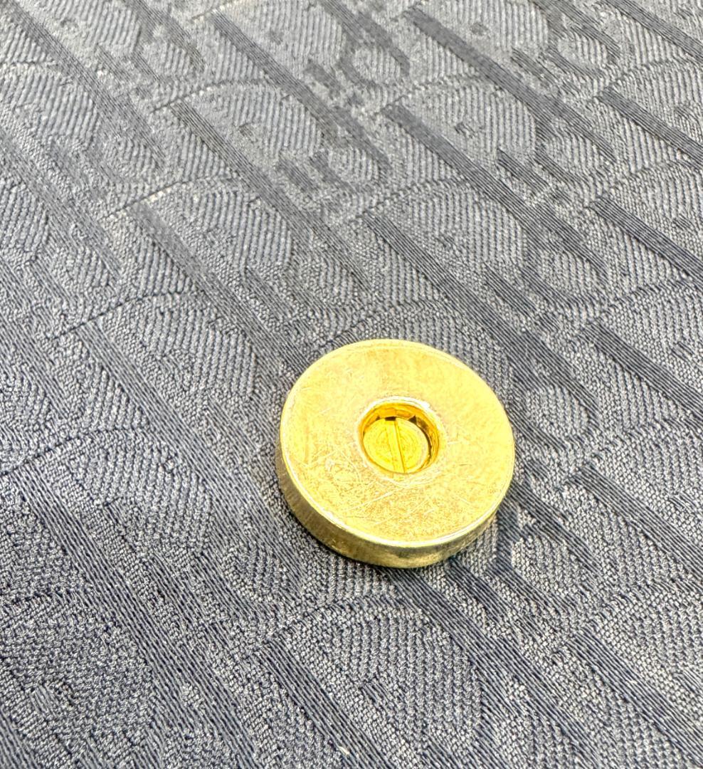 ★Dior トロッター ショルダーバッグ キャンバス　ネイビー