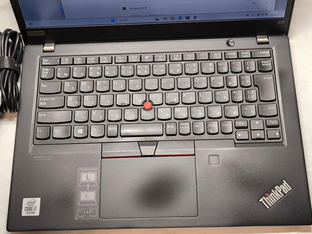 Lenovo ThinkPad X13 Gen 1【ハイスペック・LTE対応】
