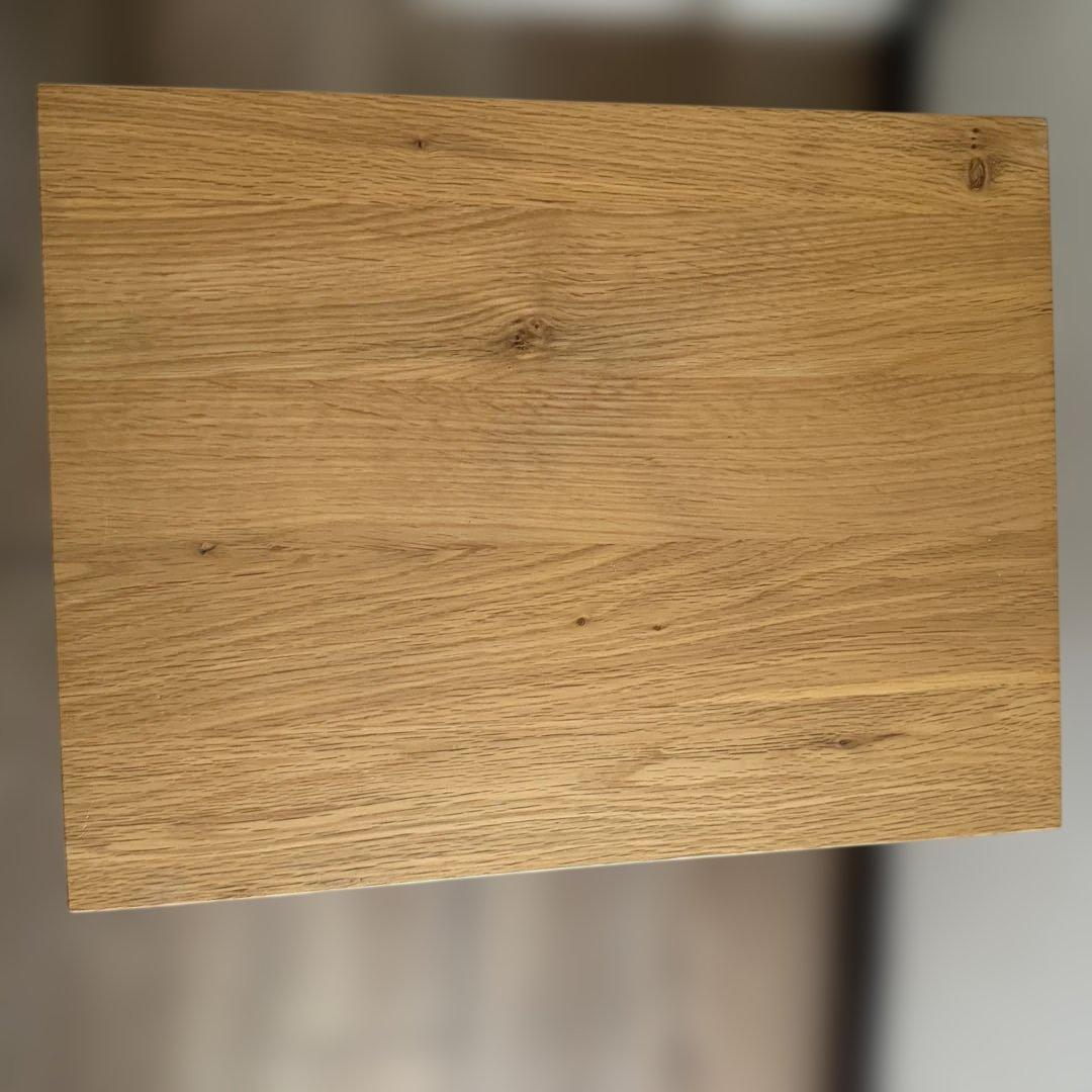 日本ベッド ナラ材 無垢材 ナイトテーブル サイドテーブル ハイランダー