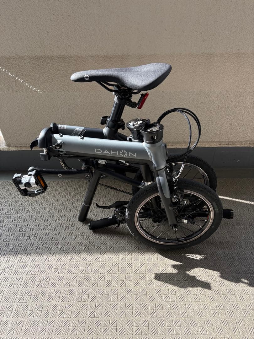 DAHON K3 折りたたみ自転車 グレー