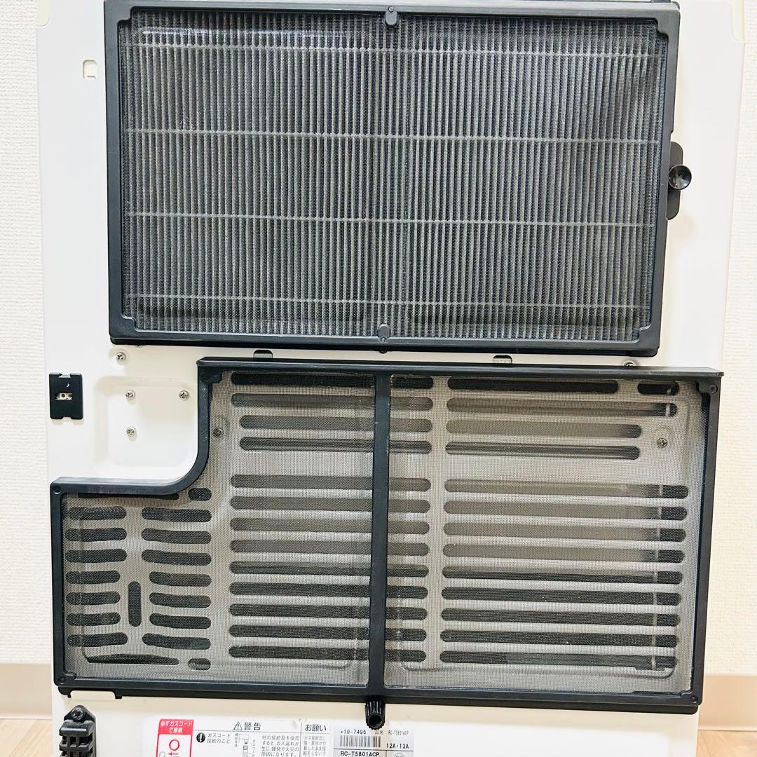 美品 リンナイ ガスファンヒーター（都市ガス用） RC-T5801ACP