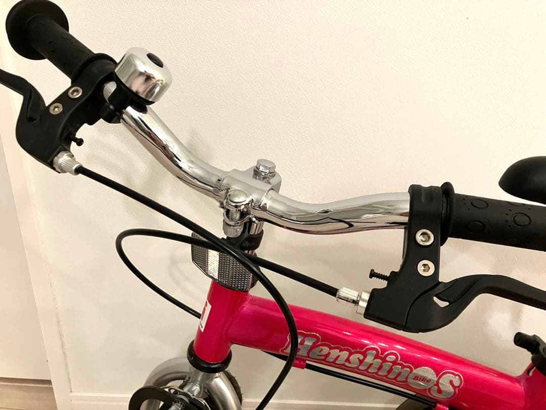 美品　Henshin 幼児用自転車 ピンク