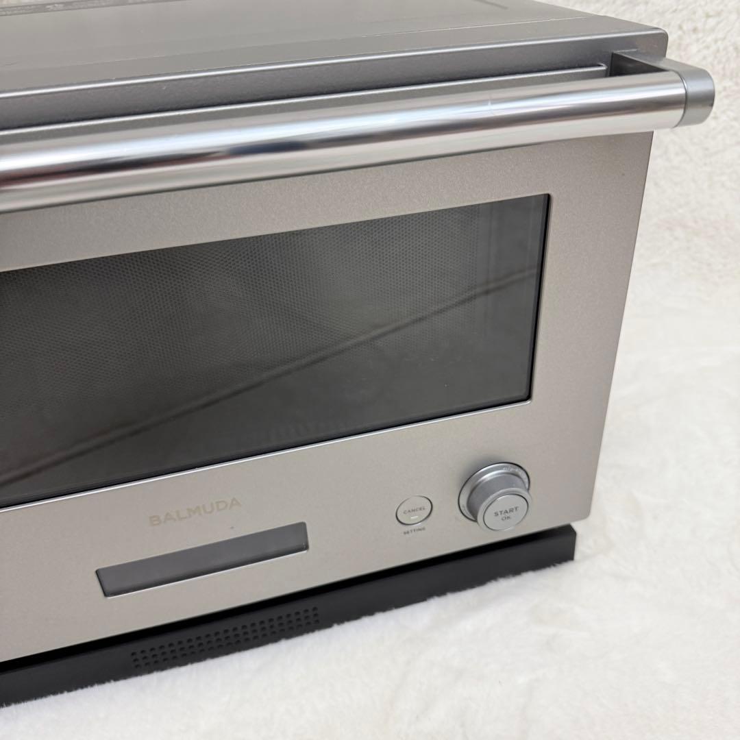 BALMUDA K04A-SU オーブンレンジ　ステンレス　角皿　2020年製
