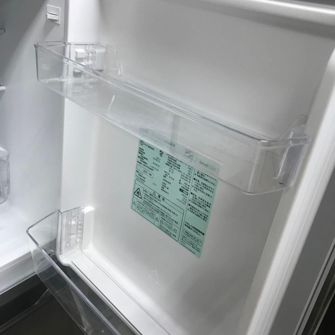 【美品】AQUA　ノンフロン冷凍冷蔵庫　AQR-14N　2023年製　H