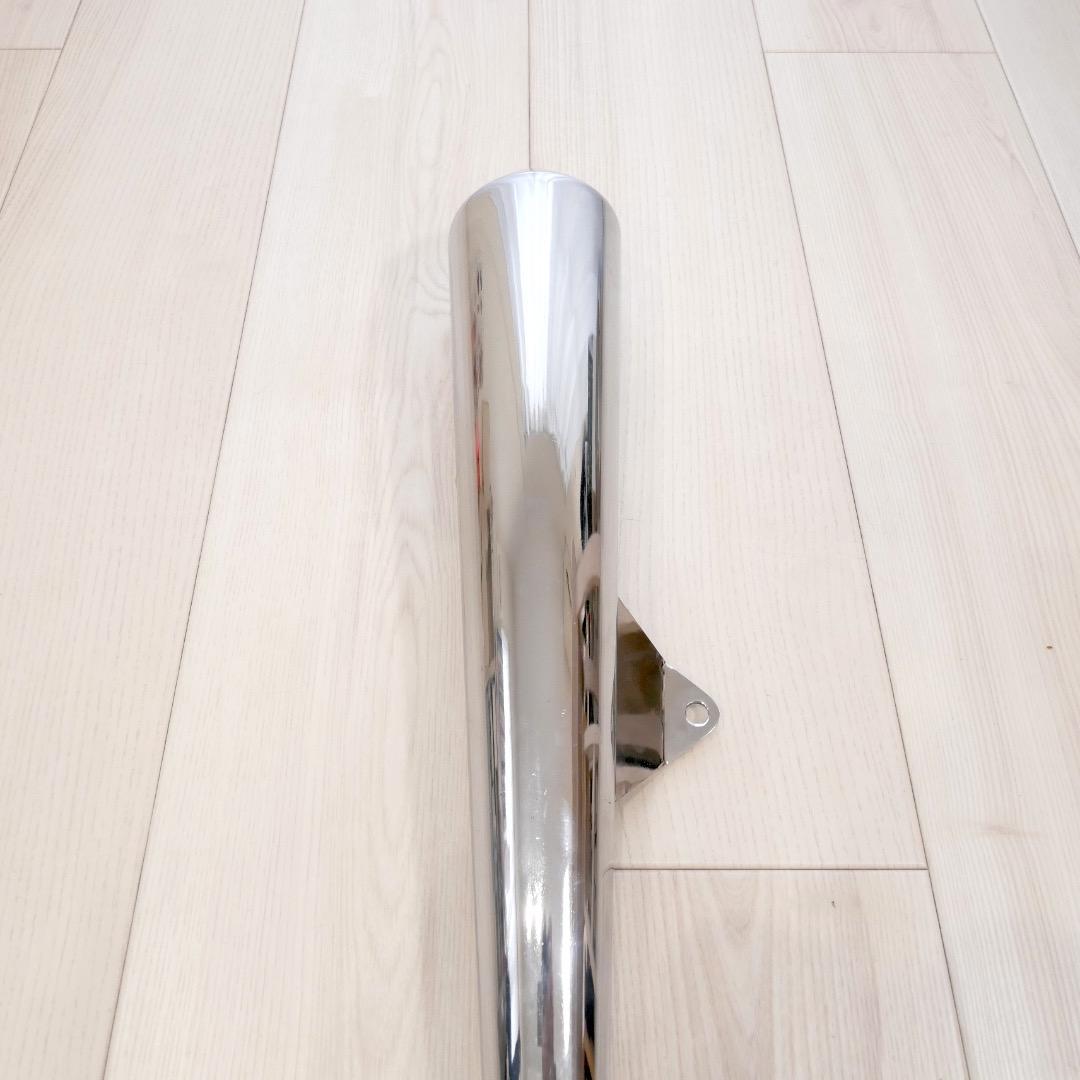 SR400/500 スリップオン リバースコーンマフラー メガホン テーパー