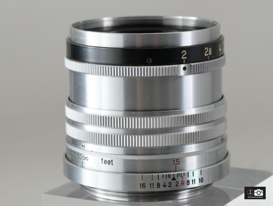 Nikkor H C 5ｃm F/2 黒帯ライカＬ３９レンズ整備済３