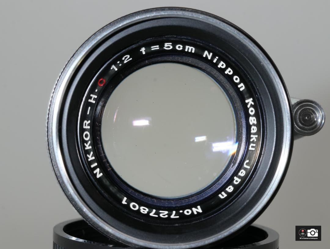 Nikkor H C 5ｃm F/2 黒帯ライカＬ３９レンズ整備済３