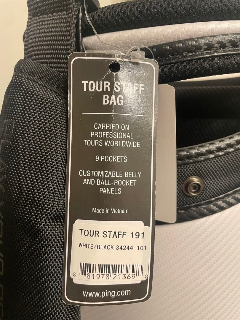 新品　PING TOUR STAFF BAG キャディバッグ 34244 ピン
