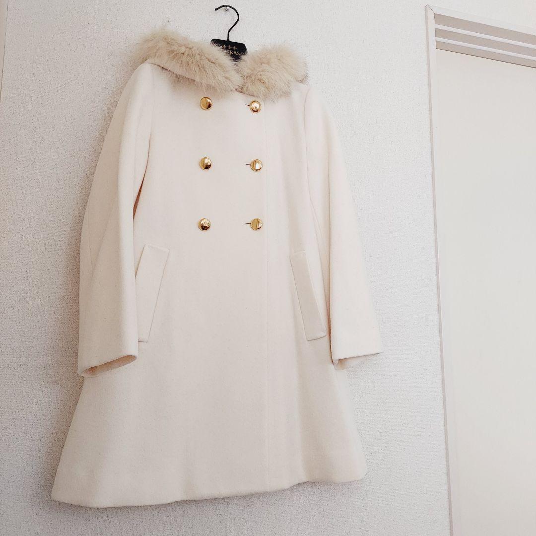 週末値下げ！アナトリエ ボンメルスリーAラインコートsize38　クリーニング済