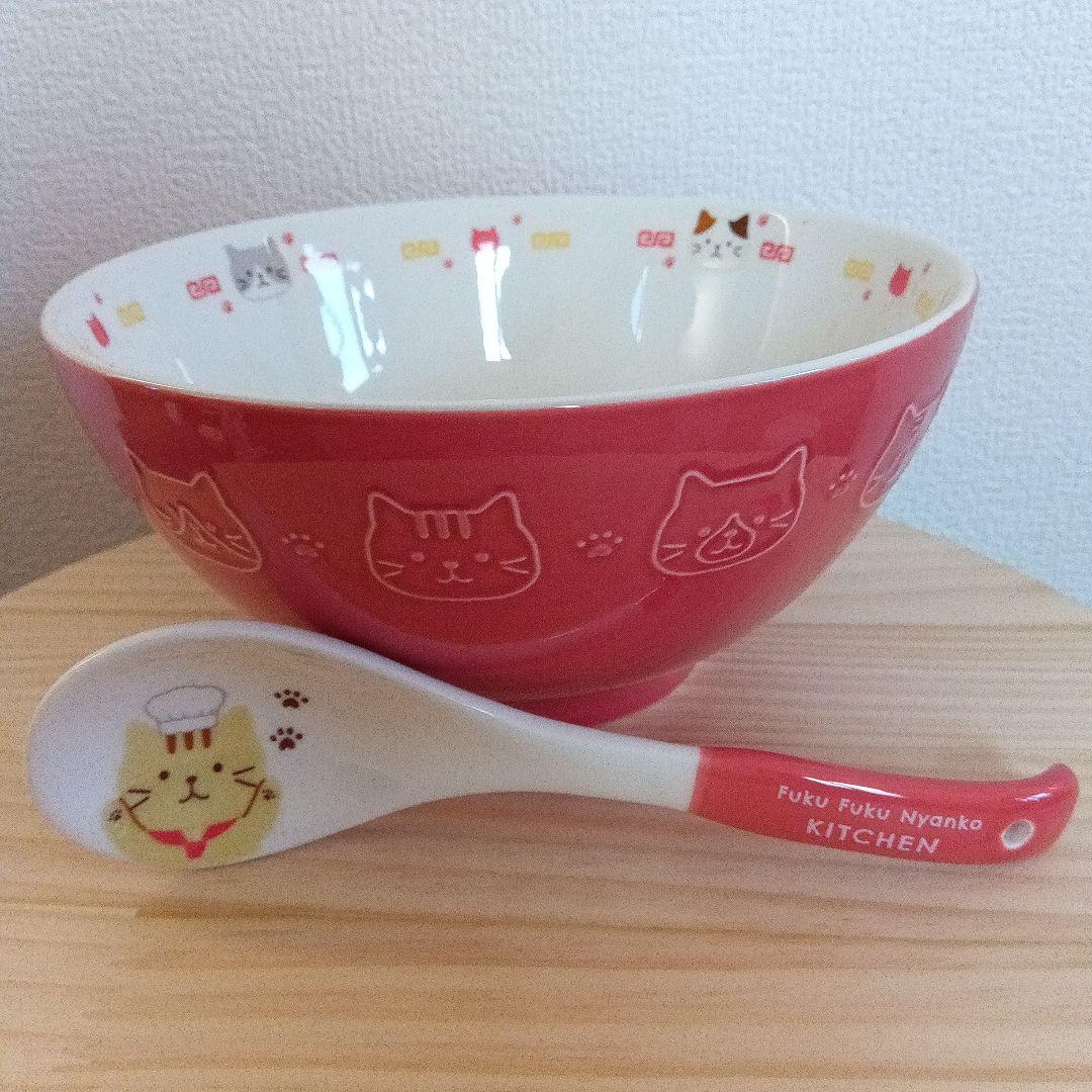 もんじろーさまお取り置き分 ふくふくにゃんこ 中華食器セット 4種類セット