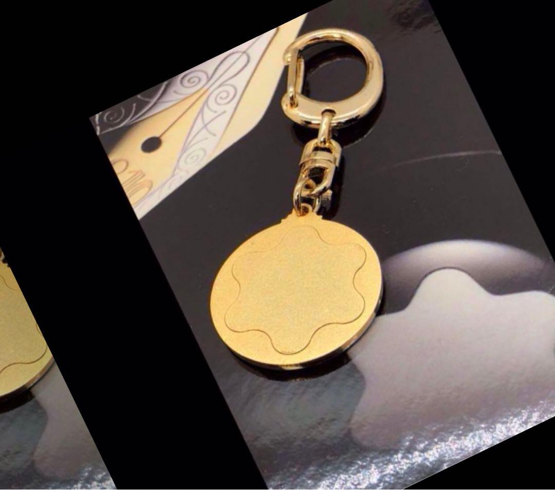 モンブラン⭐️非常にレアなヴィンテージ・ゴールドメダル⭐️スターマーク　キーホルダー