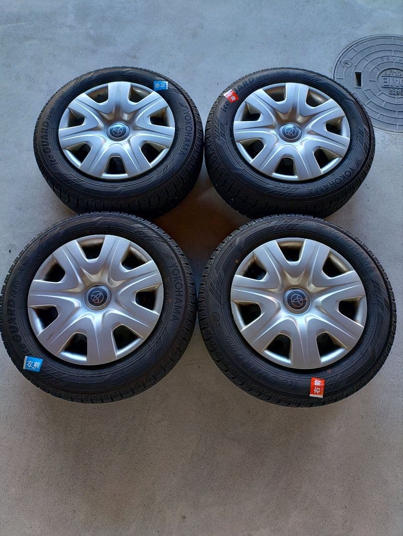 カズちゃん②　スタッドレスセット　アイスガードIG60２本セット