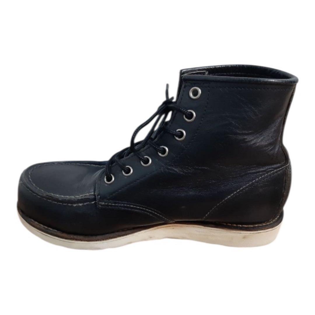 m*e様 レッドウィング　サイズ９.５Ｅ　２７.５センチ ブラック RED WI